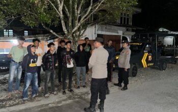 Personel Polsek Jajaran Polres Bener Meriah Gelar Patroli Malam:   Ciptakan Situasi Kamtibmas yang Kondusif