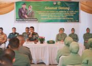 Kunjungan Kerja Di Jajaran Koramil, Dandim Tegaskan Kembali Hindari Judi Online.