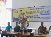 Kapolres Pidie AKBP Jaka Mulyana Gelar Jumat Curhat Dengan Masyarakat 