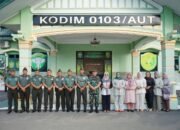 Dandim 0103/Aceh Utara Terima Kunjungan Silaturahmi Irdam IM.