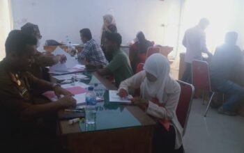 Badan Kesbangpol Pidie Fasilitasi Tempat Pendaftaran Panwaslih Kecamatan