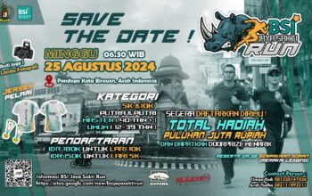 JAYA SAKTI RUN, Salah Satu Lomba Lari Marathon yang Akan Hadir di Tahun ini.