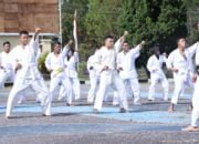 Usul Naik Pangkat, Sejumlah Personel Polres Bener Meriah Laksanakan Ujian Bela Diri Polri