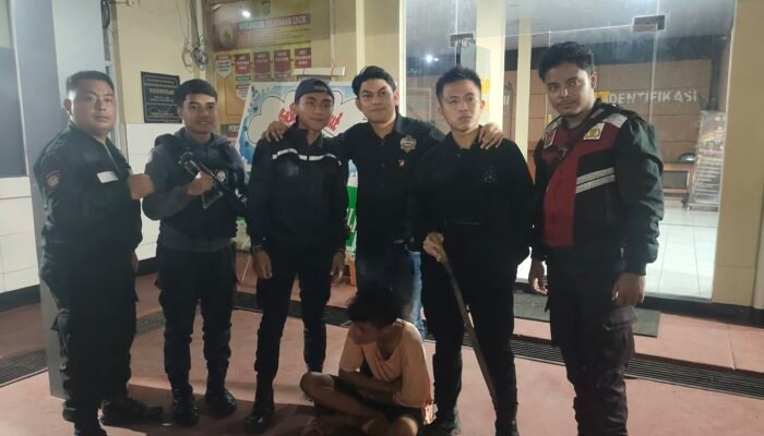Polres MINUT Berhasil Amankan Pelaku keributan dengan Senjata Tajam di Matungkas 
