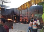 Dua Unit Rumah Semipermanent Terbakar di Aceh Tenggara
