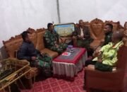 Satgas TMMD Melaksanakan Komsos Dengan Warga