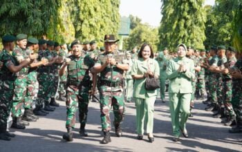 Yonkav 8 Kostrad/NSW Pasuruan Kedatangan Tamu Agung