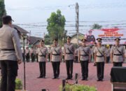 Kapolres Muba Pimpin Sertijab, Wakapolres Hingga Kapolsek Dirotasi