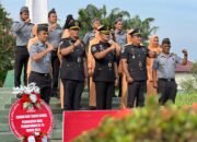 Sambut Hari Pengayoman, Lapas Idi Gelar Upacara Tabur Bunga di TMP Kota Langsa