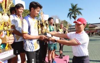 Polres Malang Gelar Puncak Final Turnamen Bola Voli Presisi Cup 2024, Elrastra dan RBC Sahara 393A Raih Juara