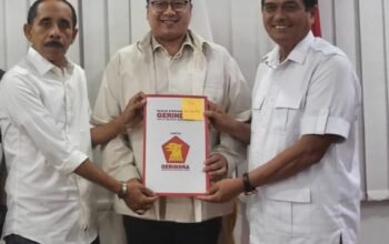 Pasangan Asib Amin – Tarmilin Usman di Nagan Raya Dapat Dukungan Partai Gerindra
