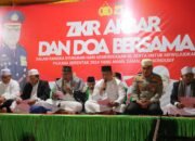 Menyambut HUT Kemerdekaan RI Ke-79 Polres Aceh Tamiang Laksanakan Zikir Dan Doa Bersama