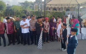 Kabag SDM Polres Bener Meriah Hadiri Karnaval Memperingati HUT RI Ke-79