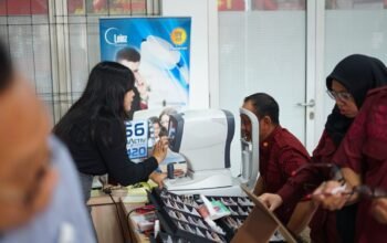 Jaga Kesehatan Mata, Rutan Cipinang Gelar Pemeriksaan Mata Gratis bersama Urban Optical