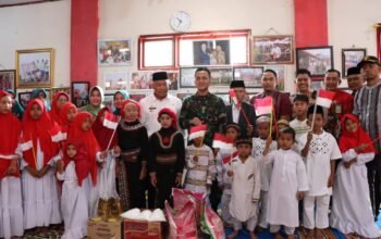 Kodim 0106/Ateng Bersama Forkopimda Anjangsana Ke Panti Asuhan Menyambut HUT RI Ke-79