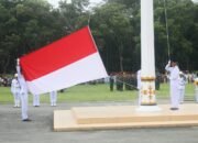 PASKIBRA Putra Putri Terbaik Kabupaten Aceh Tamiang Sukses Melakukan Pengibaran Bendera Merah Putih
