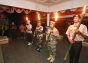 Pimpin Upacara Taptu, Dandim Pidie Ajak Generasi Muda Jaga Api Patriotisme