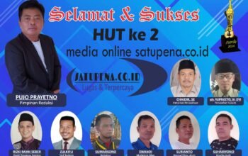 Media Satupena.co.id Kini Berusia Dua Tahun, Pujo Berharap Momen Ini Menjadi Refleksi dan Motivasi Baru