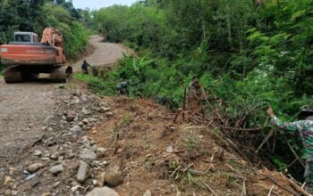 Di Ahir Menjelang Penutupan TMMD Ke 121 Warga Ucapan Terimakasih Kepada Satgas TMMD Ke 121