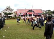 Hadapi Pilkada 2024, Polres Aceh Tengah Gelar Simulasi Sispamkota Operasi Mantap Praja Seulawah 2024