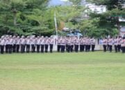 Kapolres Aceh Tengah Pimpin Apel Gelar Pasukan Ops Mantap Praja Seulawah 2024
