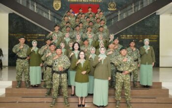 Pangdivif 2 Kostrad Pimpin Acara Laporan Korp Serah Terima Jabatan Irdivif 2 Kostrad