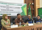 Kajari Boreurn Tandatangani MOU Dengan PDAM Kreung Peusangan