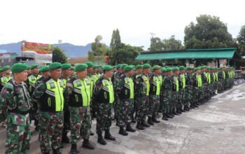 Kodim 0106/Ateng Gelar Apel pasukan Jelang Pilkada