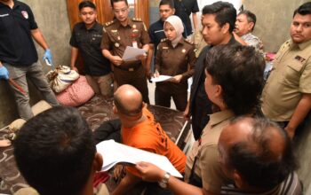 Polres Bireuen Gelar Rekontruksi Kasus Pembunuhan Mahasiswi Ummah