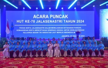 Dankormar Hadiri Puncak HUT ke-78 Jalasenastri