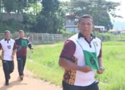 Polres Aceh Tengah Gelar Tes Kesamaptaan Jasmani Periodik II 2024