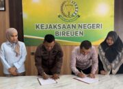 Kajari Bireuen Tandatangani MOA Dengan UNIKI Bireuen.