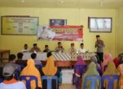 Kapolres Aceh Tengah Berikan Bantuan Sembako Pada Warga Ise Ise Kurang Mampu