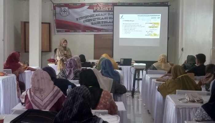 Dispotran Agara Adakan Pelatihan Sertifikasi Halal Bagi Pelaku Industri Kecil