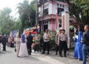 Polres Aceh Tengah Kawal Ketat Pelantikan Anggota DPRK, Undangan Diperiksa Metal Detektor