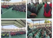 Jam Komanda, Dandim Beri Arahan dari Kasad Kepada Prajurit dan PNS TNI Kodim 0102/Pidie