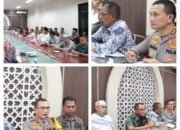Semarakkan PON 2024, Kapolres Pidie Jaya Hadiri Rapat Persiapan Kirab Api Bersama Forkopimda