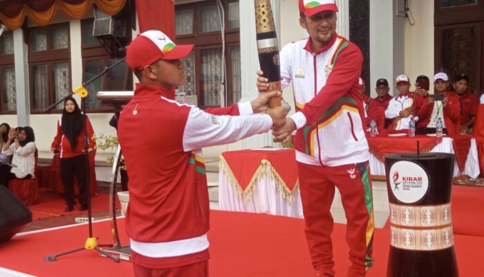 Api PON XXI 2024 Tiba di Aceh Tenggara