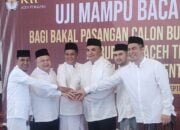 Tiga Paslon Bupati dan Wakil Bupati  Aceh Tenggara Ikuti Uji Mampu Baca Al Quran
