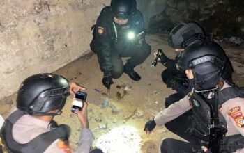 polres Langsa Mengambil Tindakan Tegas Setelah Terima Laporan Warga Mengenai Aktivitas Mencurigakan Di Bawah Jembatan Sidorejo