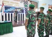 Dandim 0102/Pidie Pimpin Upacara Serah Terima Jabatan Perwira dan Danramil Jajarannya