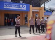 Kapolres Pidie Pimpin Langsung Pengamanan Sepak Bola PON XXI di Stadion Blang Paseh
