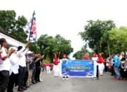 Pj. Walikota Langsa Lepas Peserta Pawai Alegoris Tahun 2024