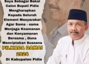 Ketua PA Pidie Himbau Masyarakat Untuk Pilkada Damai
