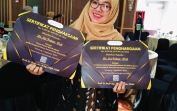 Dosen MPI Uin-Ar Raniry Meraih 2 Penghargaan Di Ajang Anugerah Dosen Permapendis Award 2024