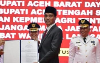 Mendagri Perpanjang Masa Tugas Syaridin S.Pd.M.Pd Sebagai Pj.Walikota Langsa