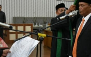 Anggota DPRK Langsa Masa Sisa Jabatan 2019-2024.penggantian di Lantik