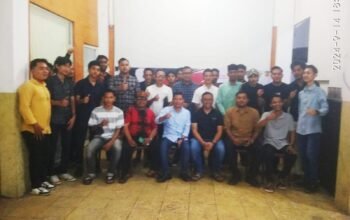 Maimul Mahdi,S.Sos.calon Walikota Langsa bersama wakil walikota Langsa Nurzari.ST. program rumah sakit Regional akan di fungsikan kembali