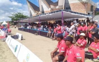 Venue Voli Pantai PON XXI Aceh-Sumut Sangat Unik di Kaldera Toba