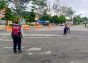 Jaga Kondusifitas PON Aceh-Sumut XXI 2024, Samapta Polres Aceh Tengah Gelar Patroli Lokasi Venue Dan Triathlon